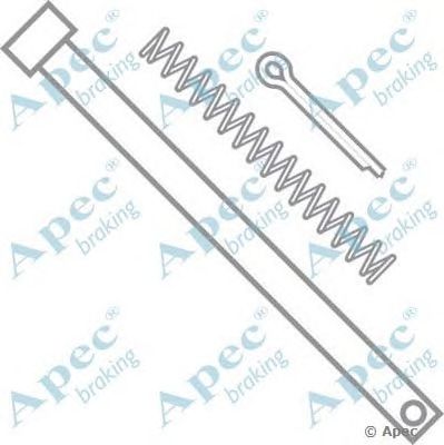 APEC BRAKING kit297 -  Комплектующие, тормозные колодки